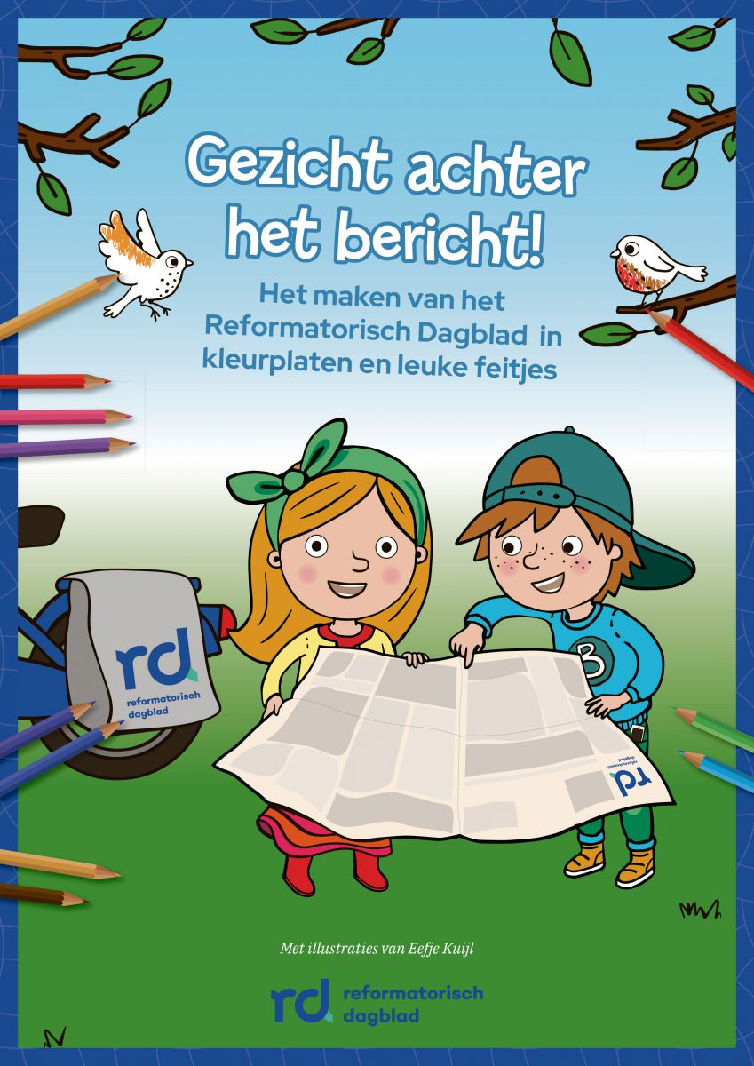 Gezicht achter het bericht